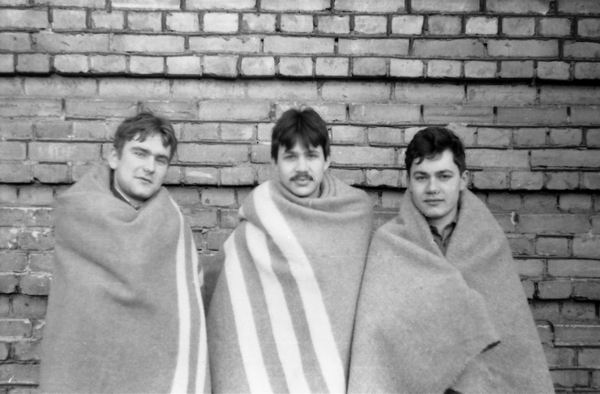 Группа Лабиринт готовится к поездке в Перу 03.82г