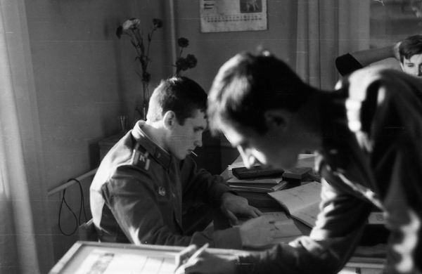 Два командира- Голосий А.С. и Герасимчук Ю.Н.