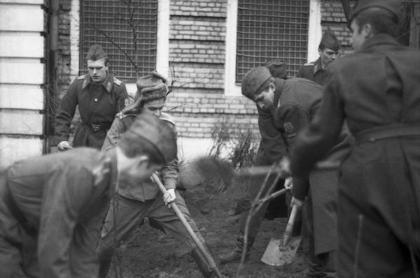 Подготовка к "войне" 17.04.82г.