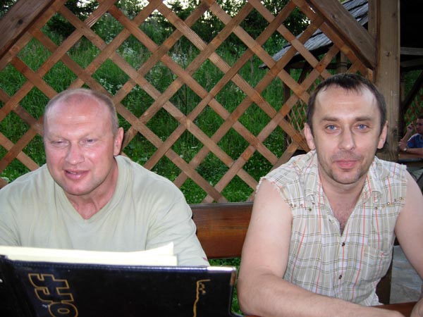 Встреча во Львове: Дуркин Лёня и Оленец Боря