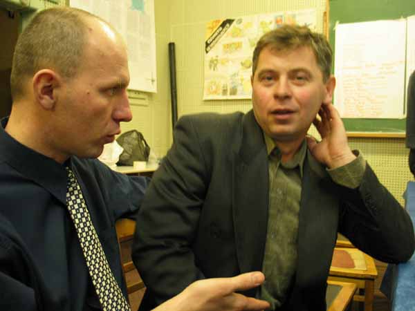 Цапенко Паша и Гриша Пачко.