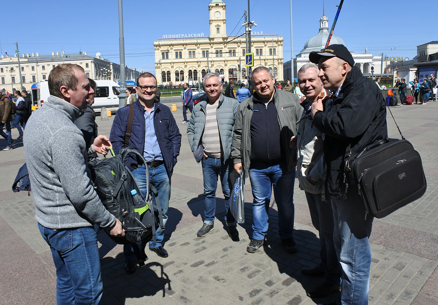 Во, уже почти все собрались