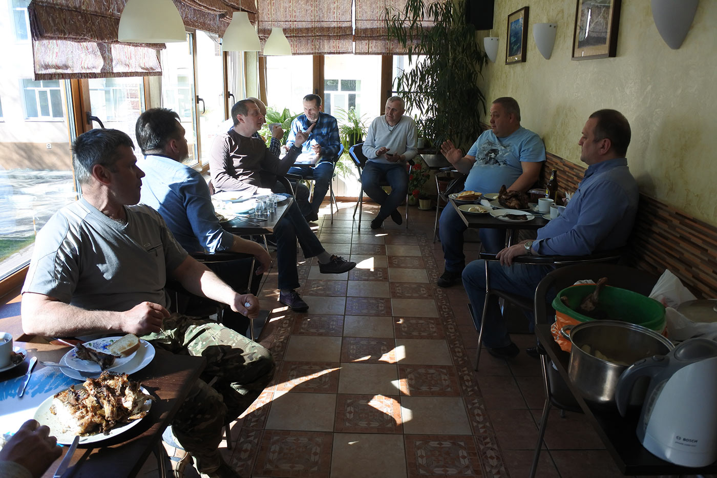 Гостиница небольшая, но очень уютнаяю Спасибо Сереже Ларионову за отличную организацию встречи!