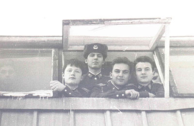 Шершень Сергей (гершун), Константинов Олег, Котляр Сергей (кошкин), Мостяев Леша (слон)