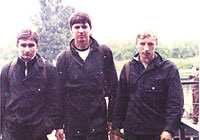 Возвращаемся с природы: Олег Данович, Конст, Петрашко