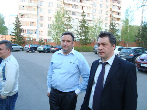 Уже в яхтклубе