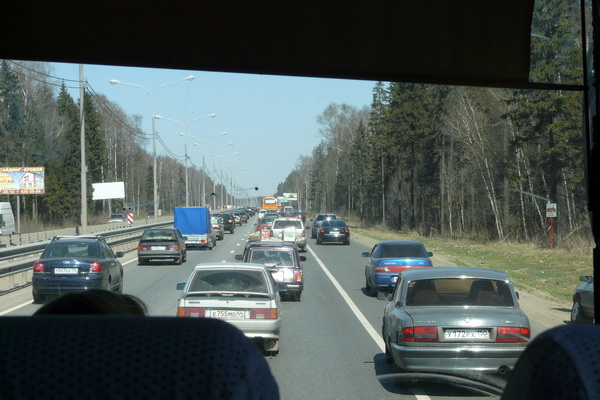 пытаемся выбраться из Москвы…