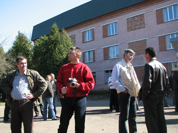 общая встреча и построение