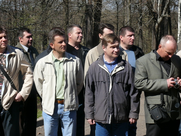 общая встреча и построение