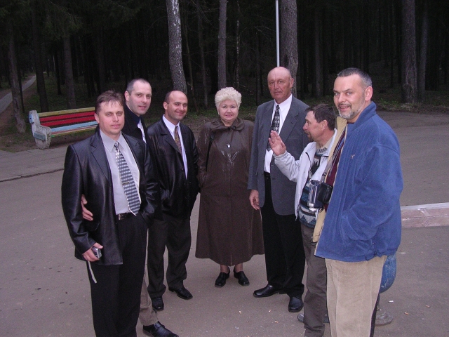 Встретились оба наших начальника курса.