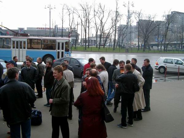 1 Мая утро, Рижский вокзал