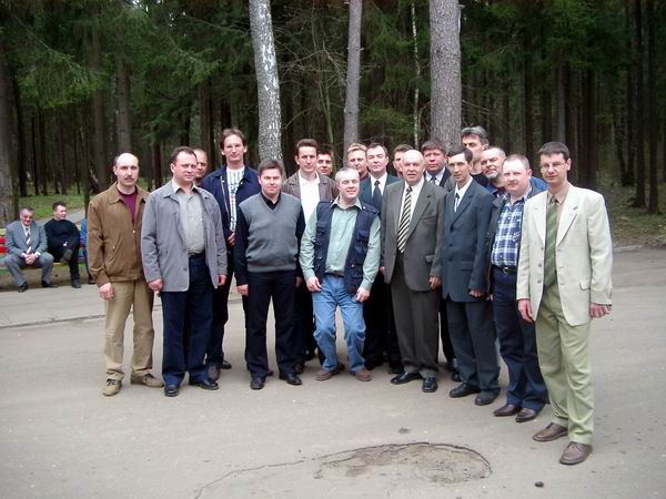 1 Мая, Подмосковье, генерал Дождиков вместе со 153 группой.