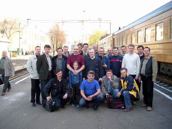 3 Мая, вечер, Рижский вокзал. Как трудно расстаться порой…