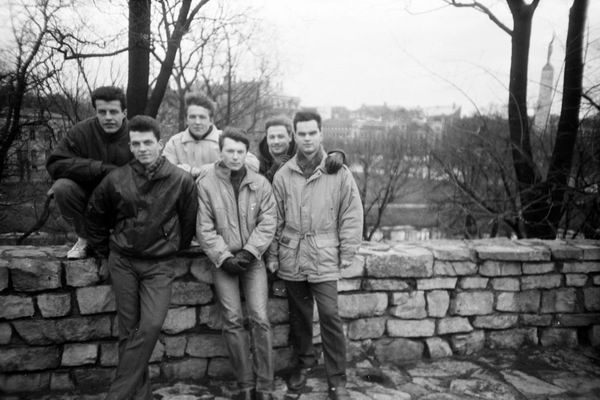 Отсюда видна латышская статуя Свободы.