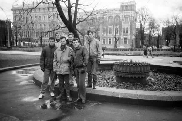 Тоже где-то в городе.