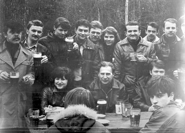 Лиелупе – с Лищинским Б.И. на 5-м курсе