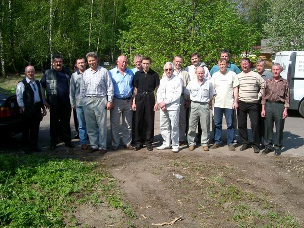 Встреча 8 Мая на территории училища